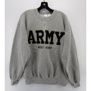 VINTAGE Army Knights Sweatshirt Large Gray MJ Soffe NCAA College USA